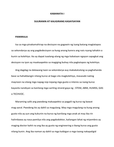 Suliraning nakakaapektp sa akademeko ng mga mag aaral pdf